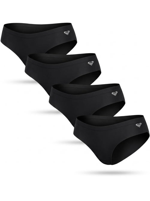 ROXY Pack Cuecas Microfibra Invisível Laser Cut x4 - Kiabi ROXY Pack Cuecas Microfibra Invisível Laser Cut x4 - Kiabi