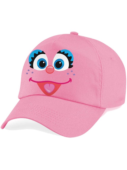 Rua Sésamo Abby Cadabby Face Boné Infantil, Rosa - Kiabi