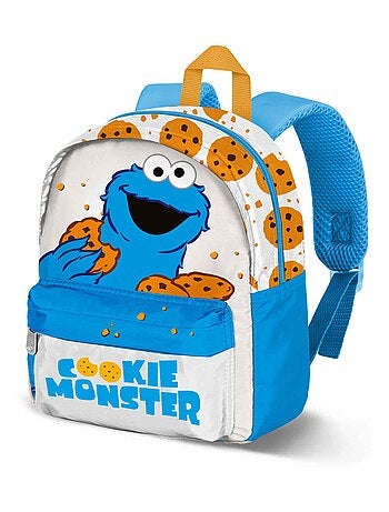 Rua Sésamo Monstro das Bolachas Cookie Mochila Pré-escolar Joy, Branca
