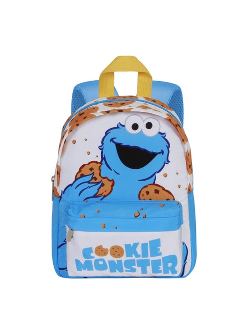 Rua Sésamo Monstro das Bolachas Cookie Mochila Pré-escolar Joy, Branca - Kiabi