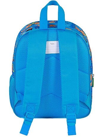 Rua sésamo monstro das bolachas eat mochila 3d elite, azul