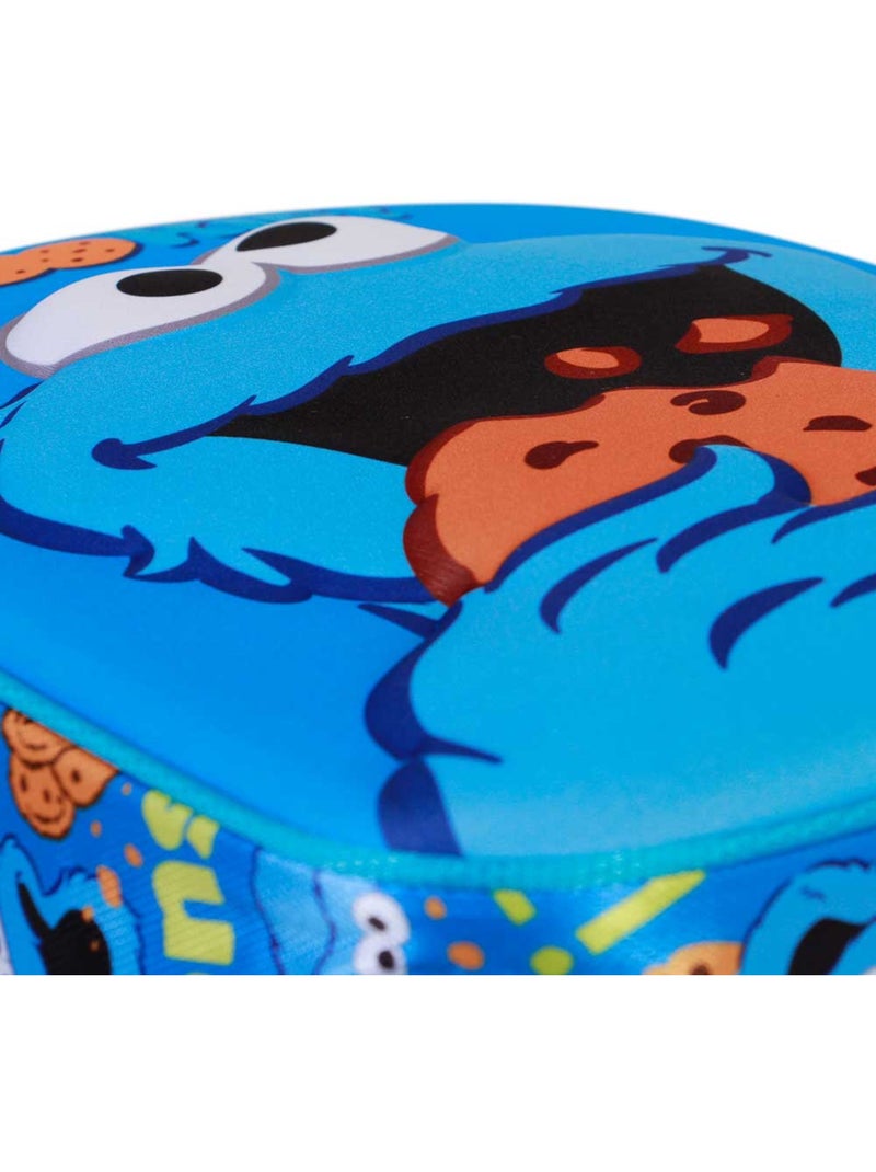Rua sésamo monstro das bolachas eat mochila 3d elite, azul Azul - Kiabi