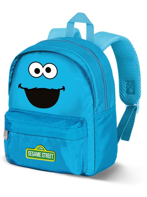 Rua Sésamo Monstro das Bolachas Face Mochila Pré-escolar Joy, Azul - Kiabi Rua Sésamo Monstro das Bolachas Face Mochila Pré-escolar Joy, Azul - Kiabi