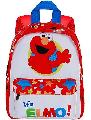 Rua Sésamo Simão Hello Mochila Pré-escolar Joy, Branca