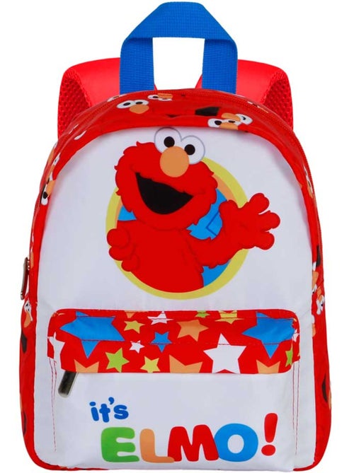 Rua Sésamo Simão Hello Mochila Pré-escolar Joy, Branca - Kiabi Rua Sésamo Simão Hello Mochila Pré-escolar Joy, Branca - Kiabi