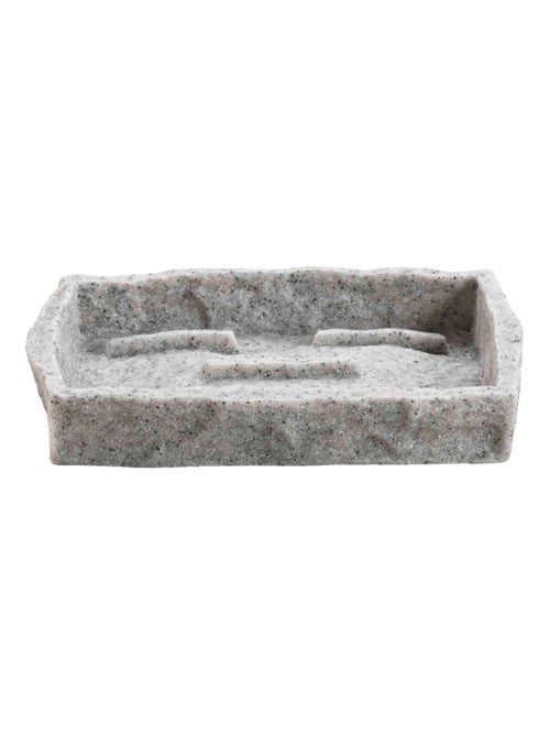 Saboneteira de casa de banho com efeito mineral - Kiabi