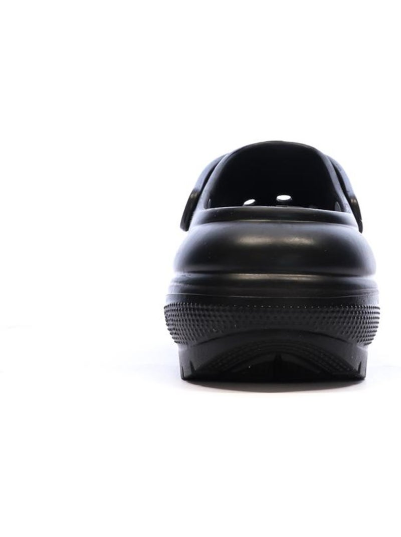 Sabots de Plataforma Pretos para Mulher XTI 143888 Preto - Kiabi