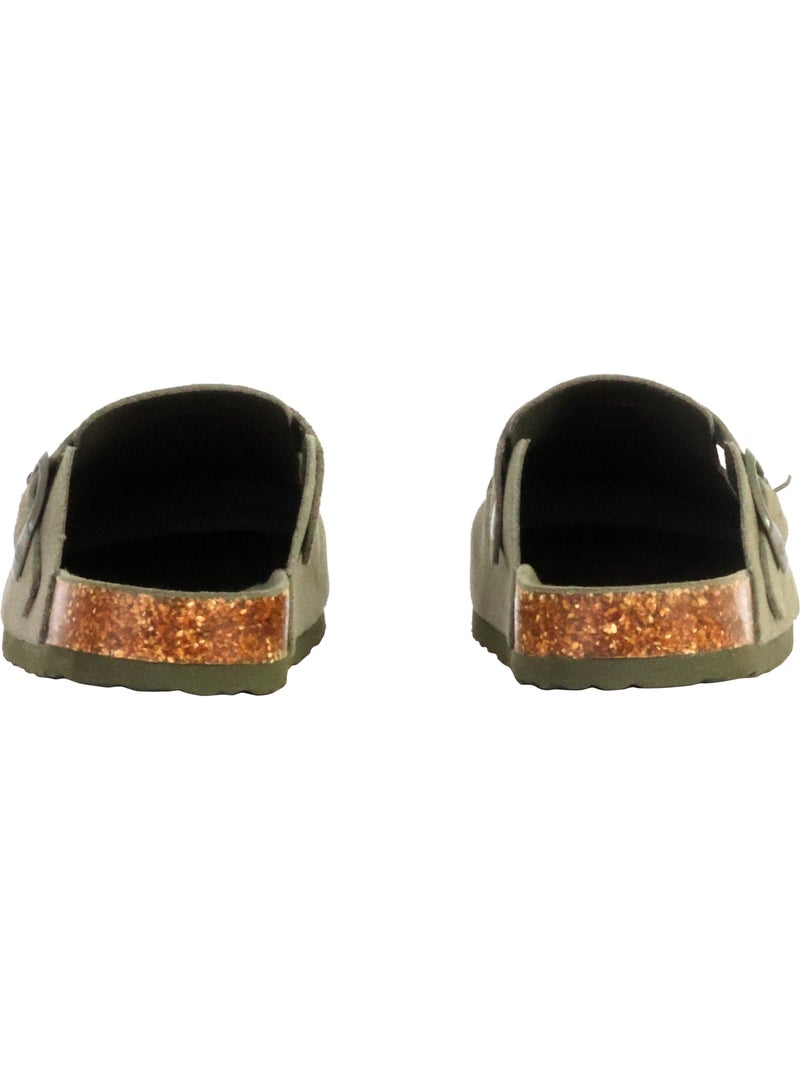 Sabots Kaki Xti 142871 para Mulher Verde - Kiabi