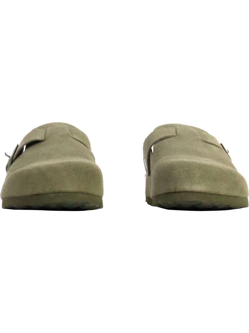 Sabots Kaki Xti 142871 para Mulher Verde - Kiabi