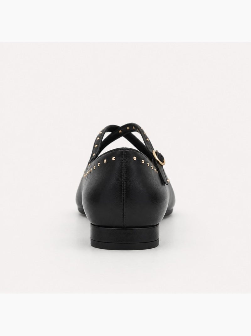 Sabrina material sintético montevita Preto - Kiabi