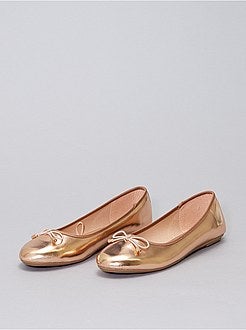 Sabrinas acobreadas para tamanhos grandes - Kiabi