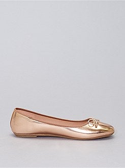 Sabrinas acobreadas para tamanhos grandes - Kiabi