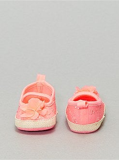 Sabrinas com bordado inglês - Kiabi