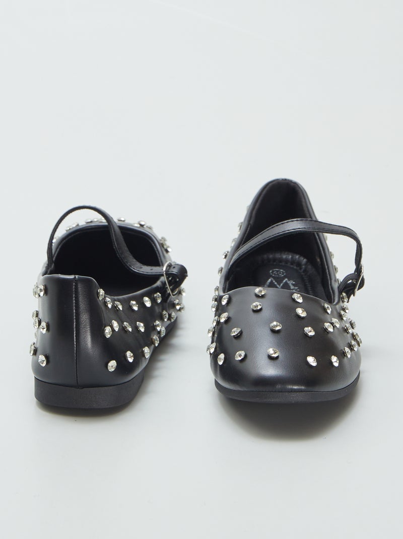 Sabrinas com ouropel PRETO - Kiabi