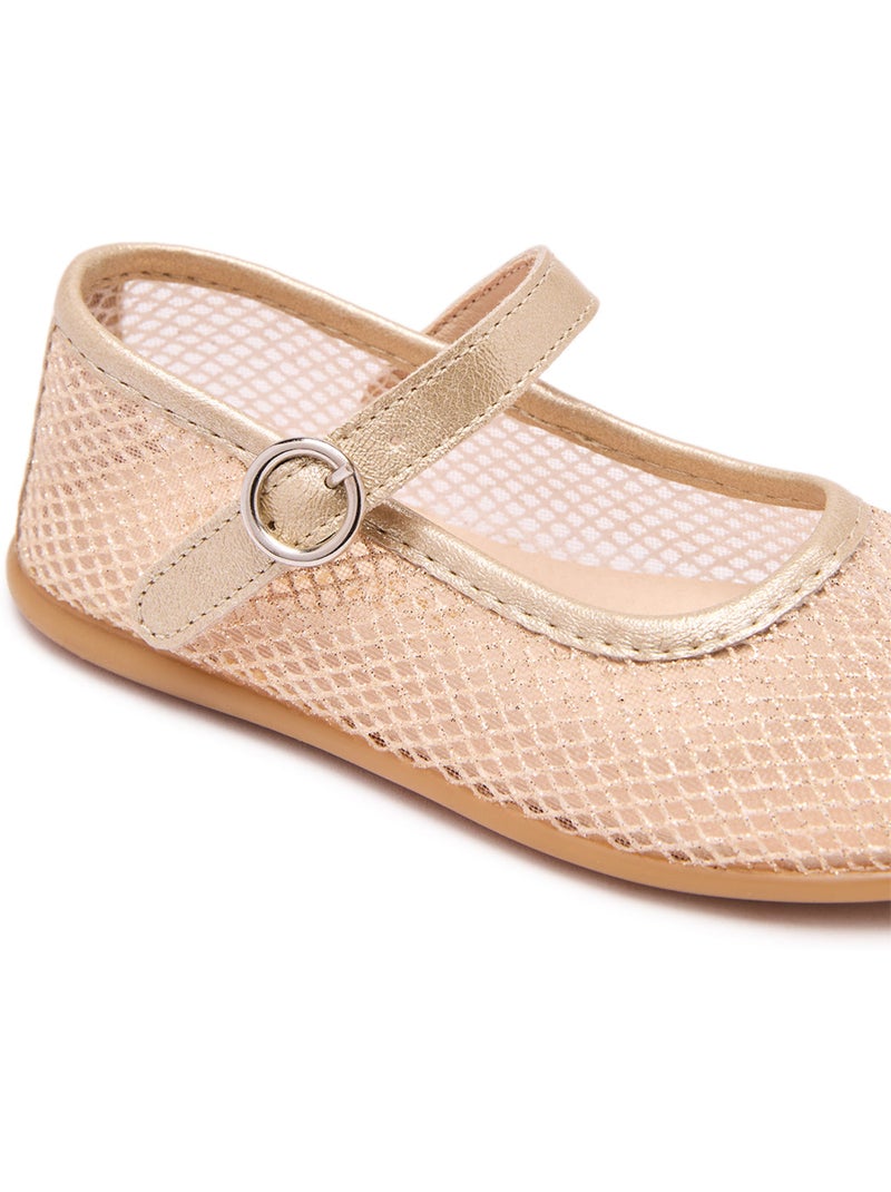 Sabrinas conguitos glitter mesh Ouro - Kiabi