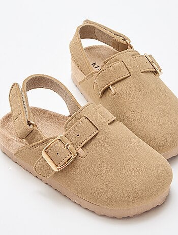 Sabrinas de camurça com velcro