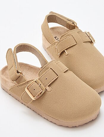 Sabrinas de camurça com velcro