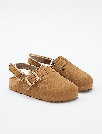 Sabrinas de camurça com velcro