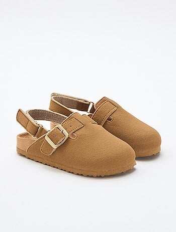 Sabrinas de camurça com velcro