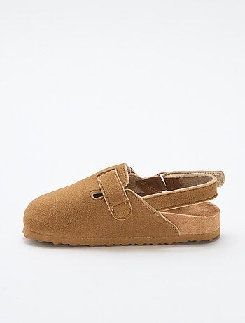 Sabrinas de camurça com velcro
