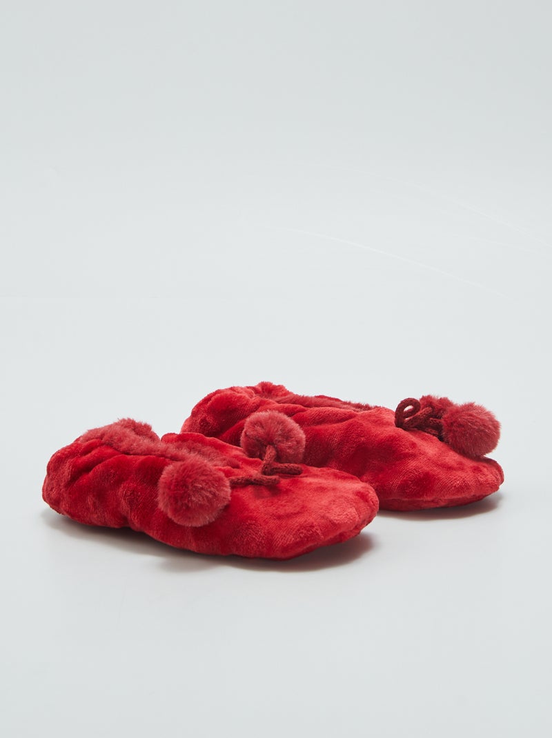 Sabrinas forradas VERMELHO - Kiabi