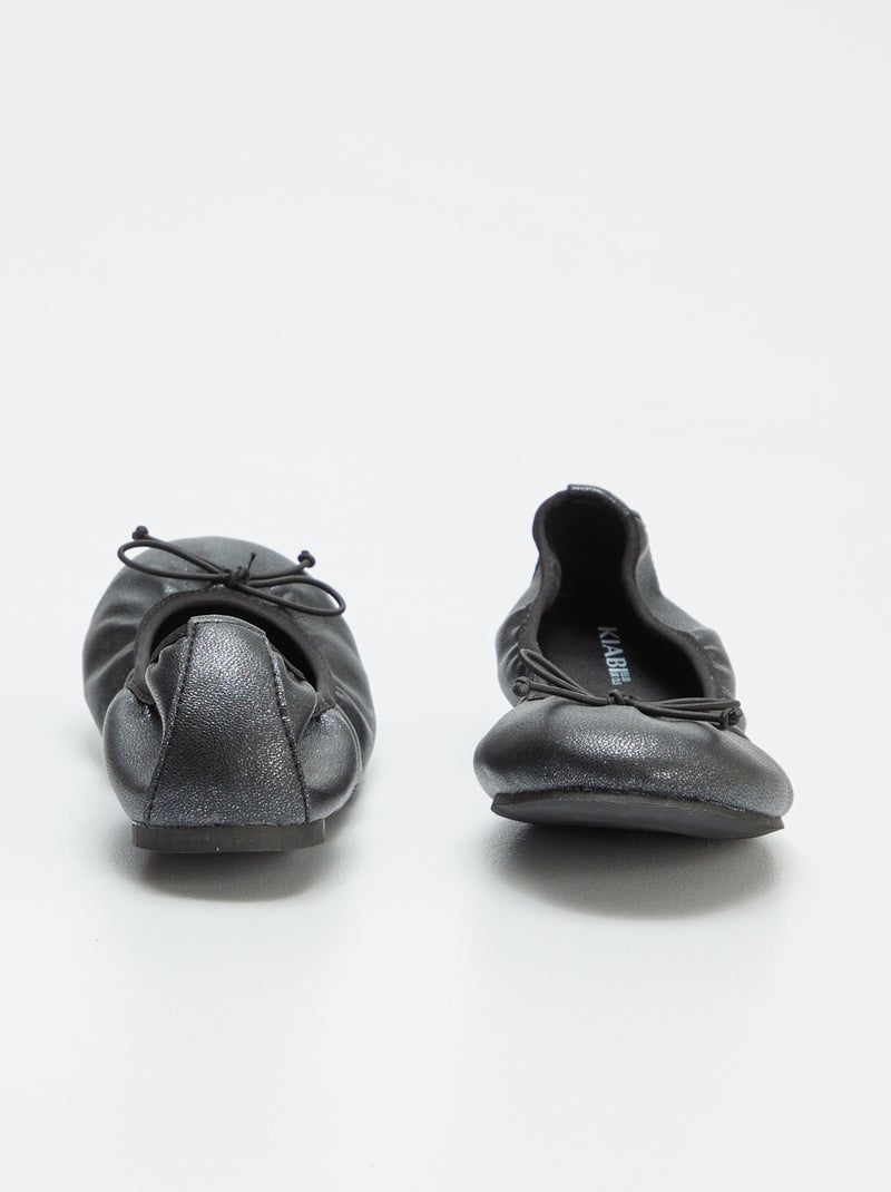 Sabrinas rasas PRETO - Kiabi