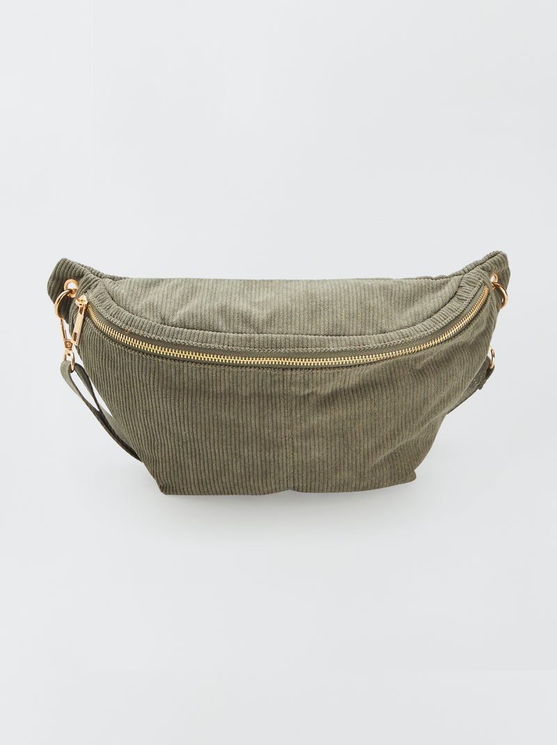 Saco banana em bombazina VERDE - Kiabi