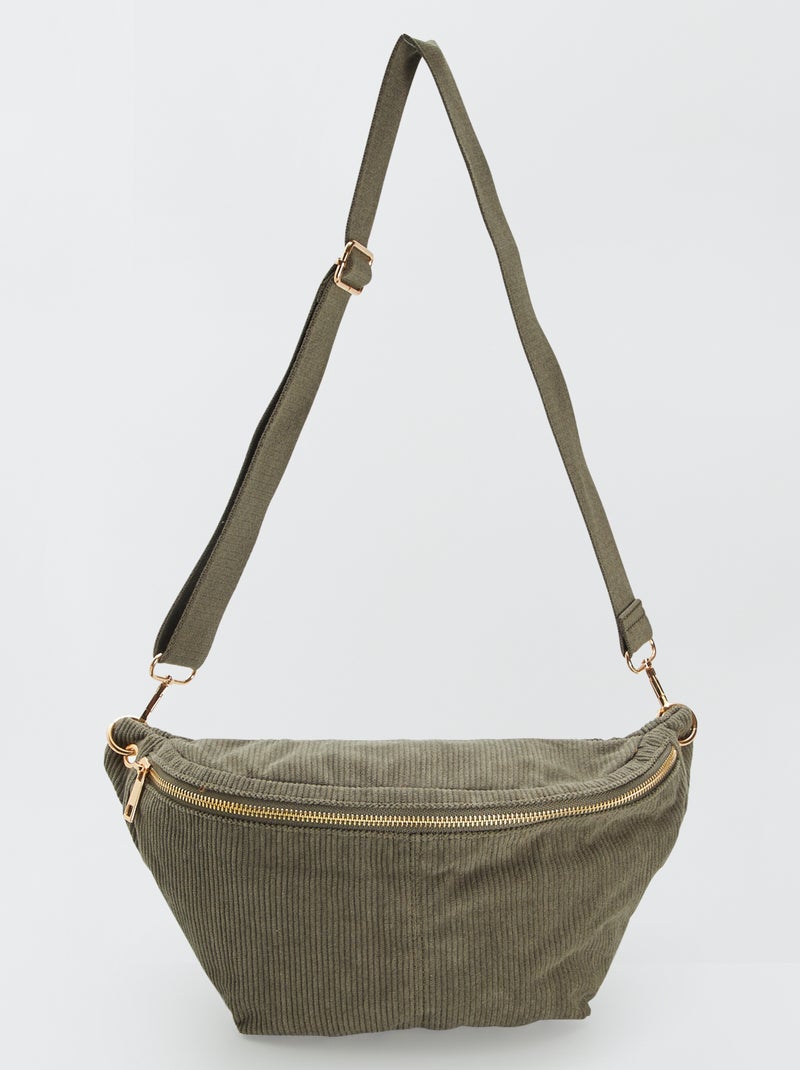Saco banana em bombazina VERDE - Kiabi