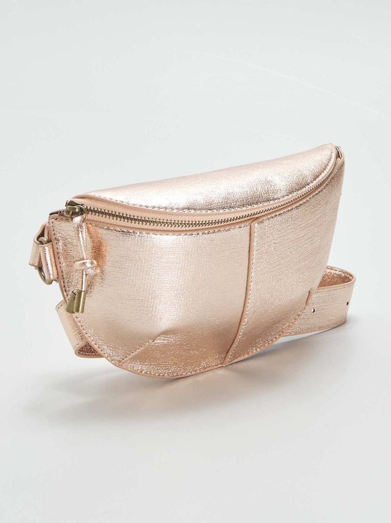 Saco banana glossy MARROM - Kiabi