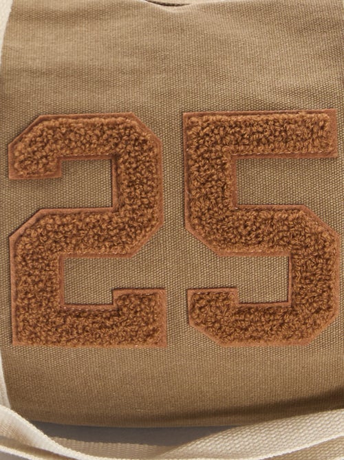 Saco bowling em algodão - Kiabi