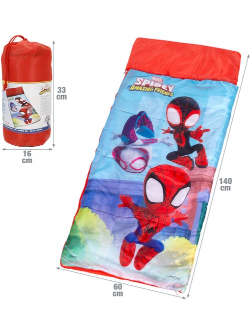 Saco-cama spidey para crianças 140x60 cm - Kiabi