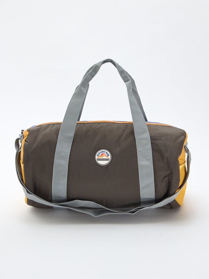 Saco cilíndrico tricolor Azul - Kiabi