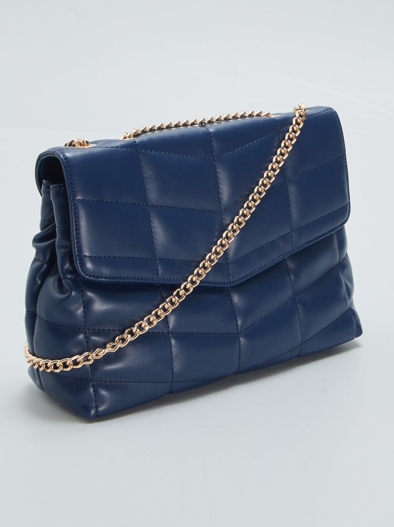 Saco com alça acolchoado Azul - Kiabi