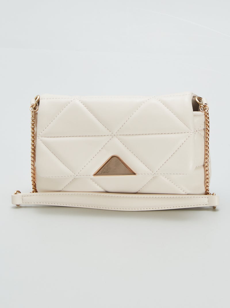 Saco com alça acolchoado BRANCO - Kiabi