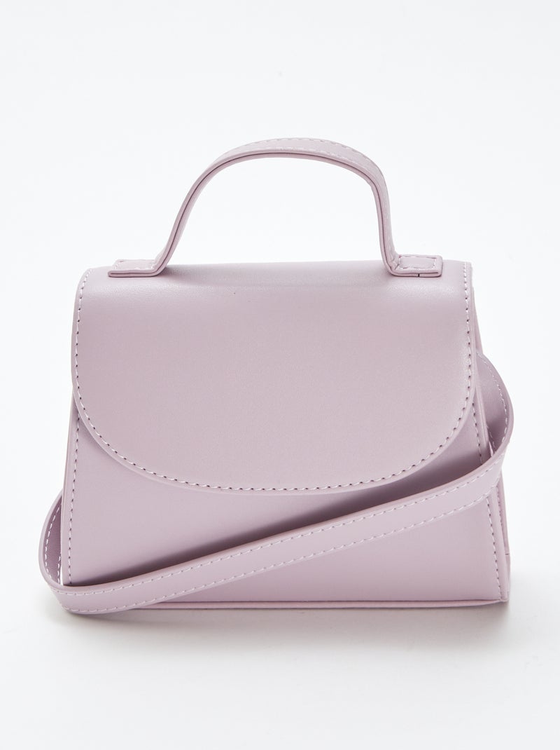 Saco com alça efeito acetinado VIOLETA - Kiabi