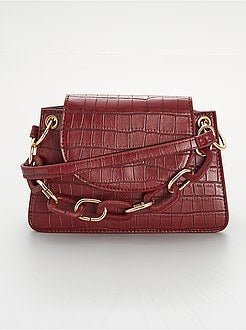 Saco com alça efeito pitão - Kiabi