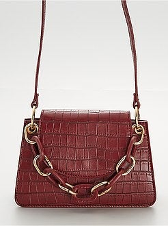 Saco com alça efeito pitão - Kiabi