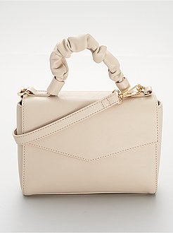 Saco com alça em pele sintética - Kiabi