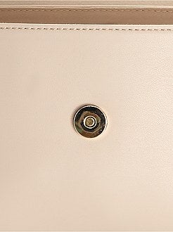 Saco com alça em pele sintética - Kiabi