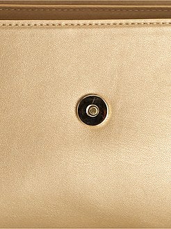 Saco com alça em pele sintética - Kiabi