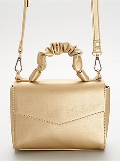 Saco com alça em pele sintética - Kiabi