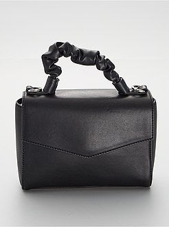 Saco com alça em pele sintética - Kiabi