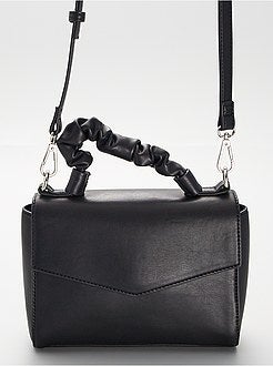 Saco com alça em pele sintética - Kiabi