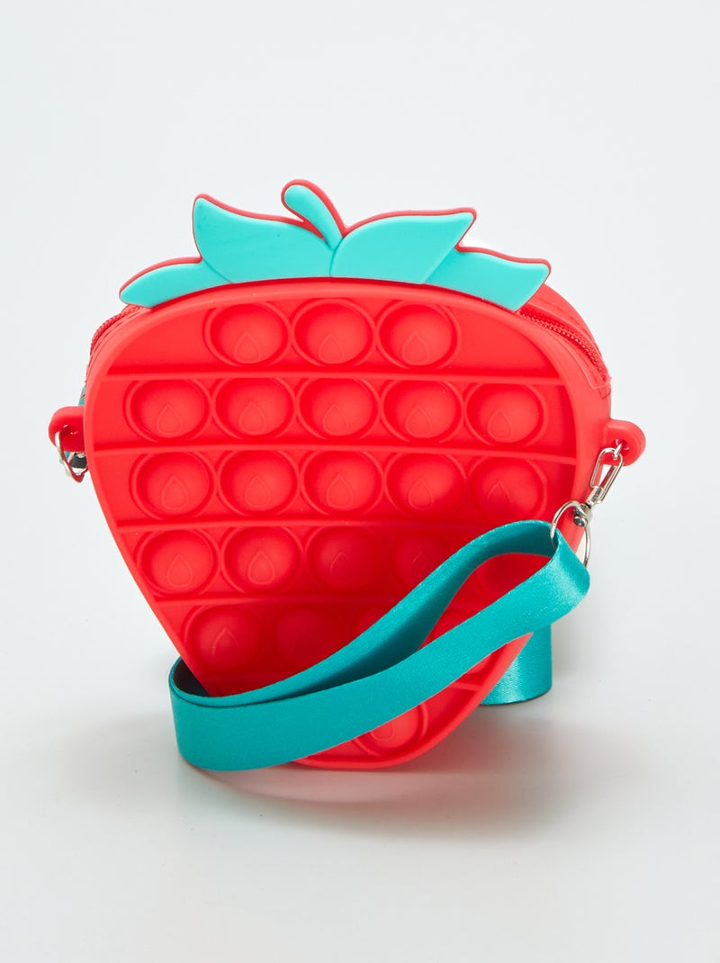 Saco com alça 'Morango' VERMELHO - Kiabi