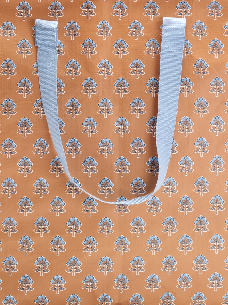 Saco de arrumação estampado Amarelo - Kiabi