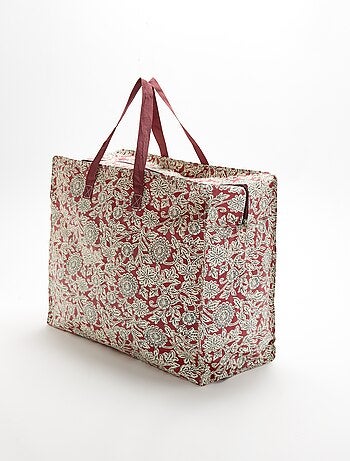 Saco de arrumação estampado