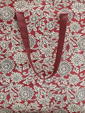Saco de arrumação estampado