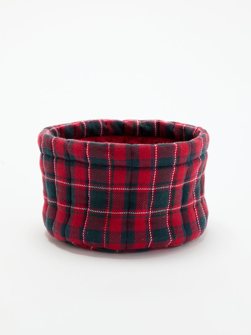 Saco de arrumação 'Natal' Vermelho - Kiabi