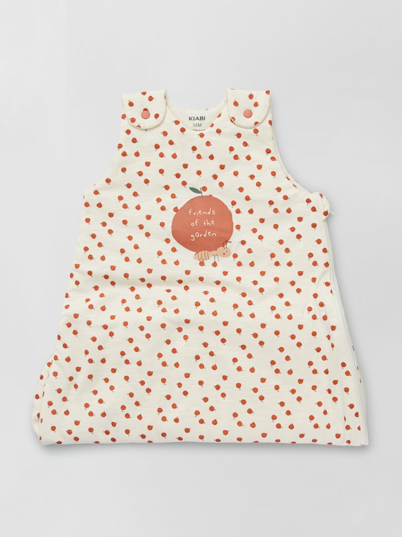 Saco de bebé em jersey BRANCO - Kiabi