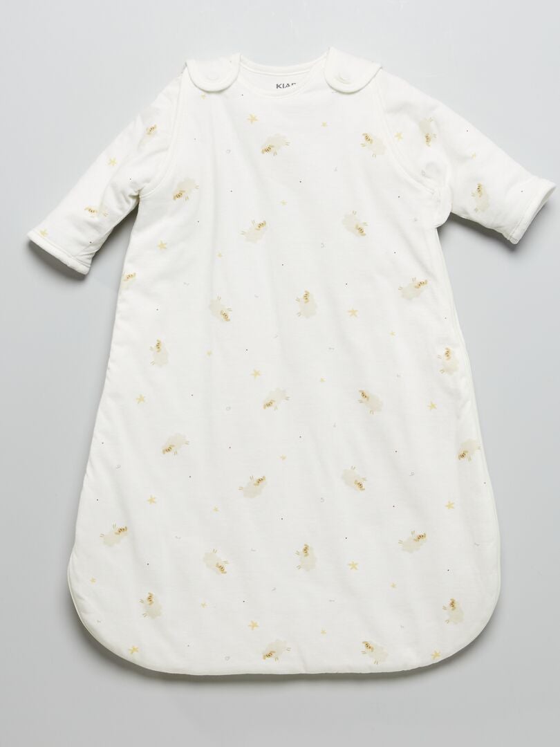 Saco de bebé em jersey mangas amovíveis Carneiro - Kiabi